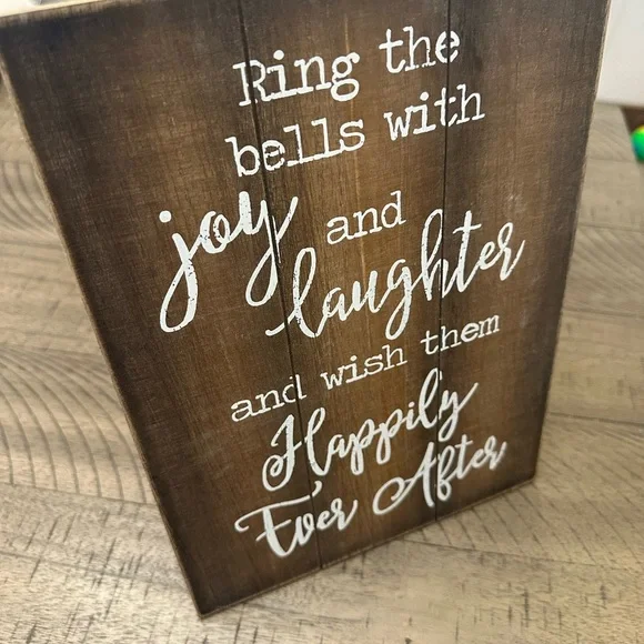 Farmhouse 12” wooden picture - Picture 6 of 8